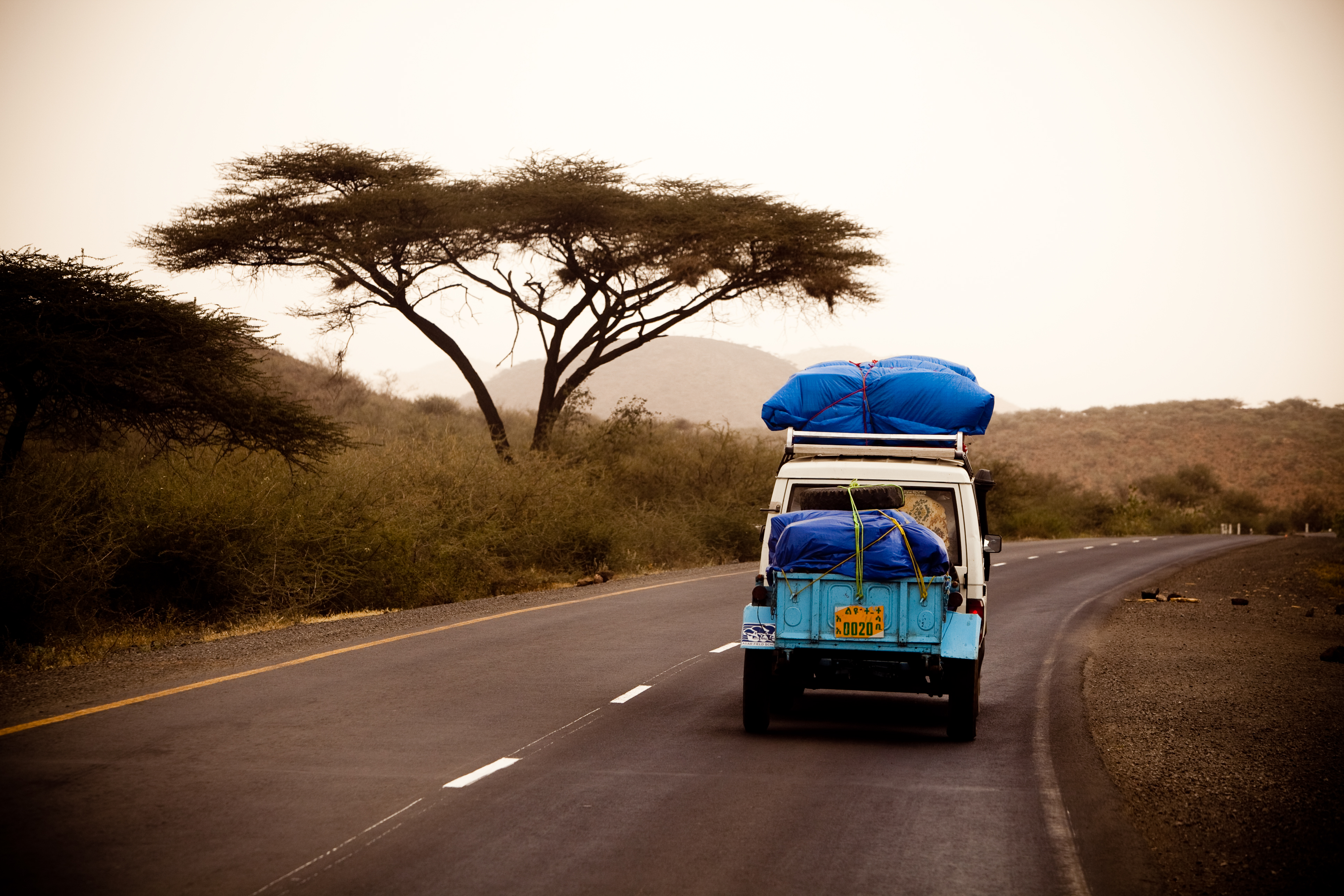 On the road, Ethiopia