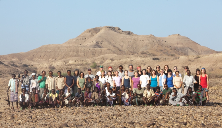 Field team, Hadar, Ethiopia, 2009